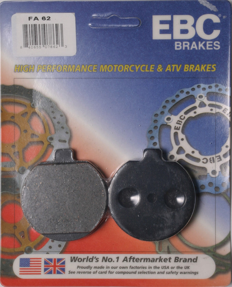 Ebc Brake Pads Organic - FA62 Kawasaki 1000 / 1300 1979-1982