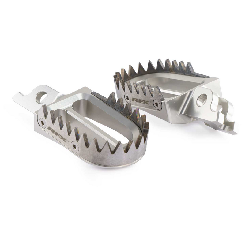 RFX PRO Footpegs TIT Alum - FXFR 80100 99TA Beta Dirt Bikes 2010-2019