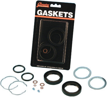 James Gasket James Gaskets Gasket Fork Seal Late 39MM Kit Late 39MM - 45849-87 For Harley Low / Sport / Super 1987-1994