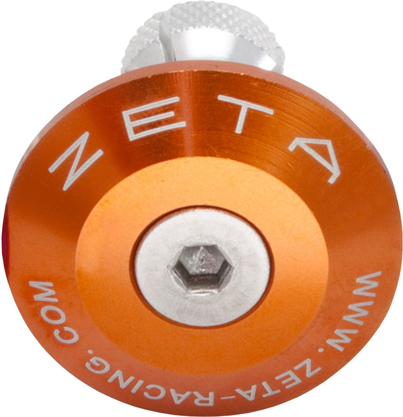 Zeta 634-8396 ZE48-7009 BAR END PLUG ORANGE