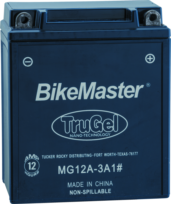 BikeMaster 780505 Trugel Battery - MG12A-3A1 - Photo - Primary