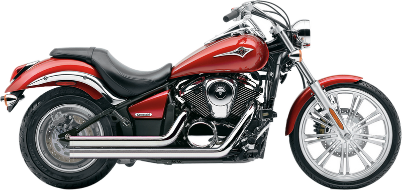 Cobra Speedster Shorts II F S Chrome Kawasaki VN900 - 4718T Kawasaki 900 Vulcan Classic 2006-2019