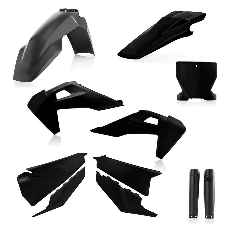 Acerbis 27265-50001 2726550001 FULL PLASTIC KIT BLACK