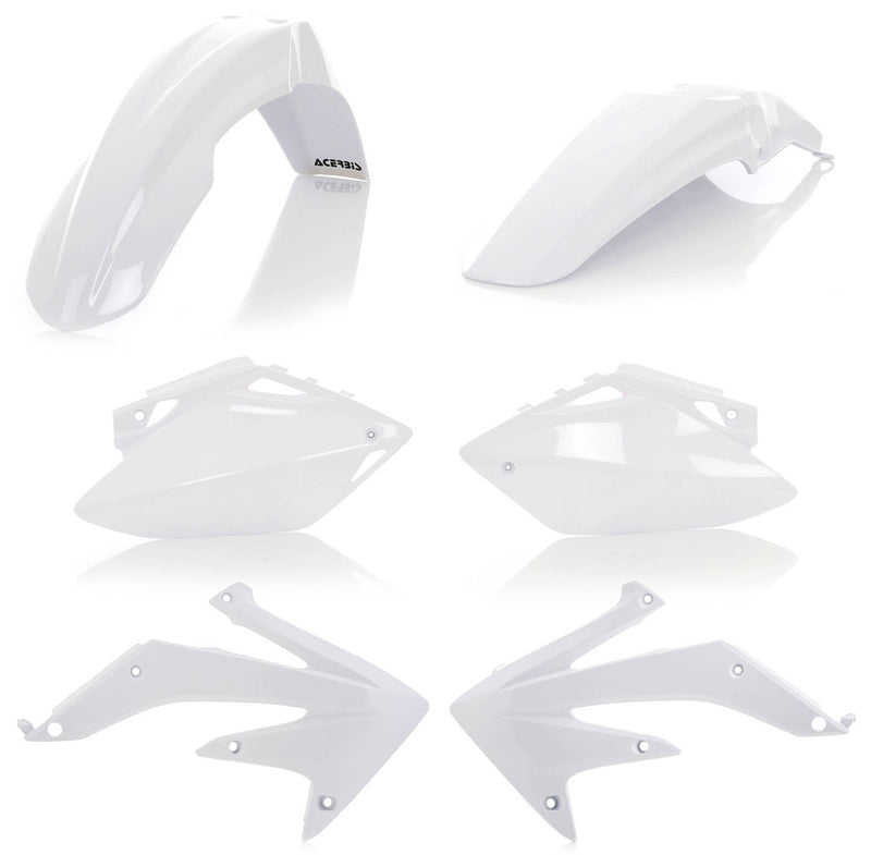 Acerbis Plastic Kit White - 2082050002 Honda CRF450R 2007-2008