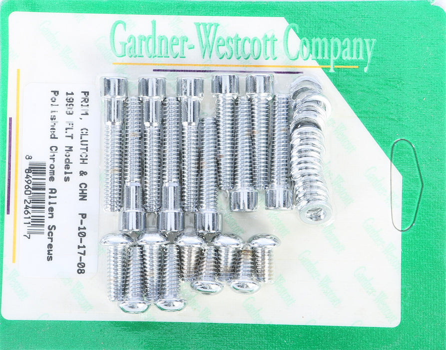 Gardner-westcott 830-1021 P-10-17-08 PRIMARY COVER SET POLISHED 99-06 TC TOURING MODELS