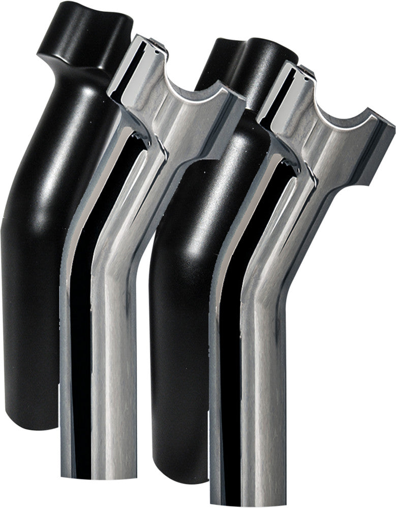 Wild 1 830-0627B WO527B CHUBBY 5.5" PULLBACK RISERS BLACK