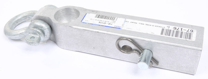 Slp 110-67176 67-176 2" ALUM STINGER W/D-RING NO BALL