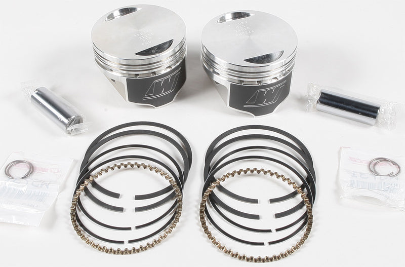 Wiseco V-Twin Piston Kit 1340 EVO BIG Twin 8.5:1 Comp - K1640 For Harley Motorcycles 1984-1999