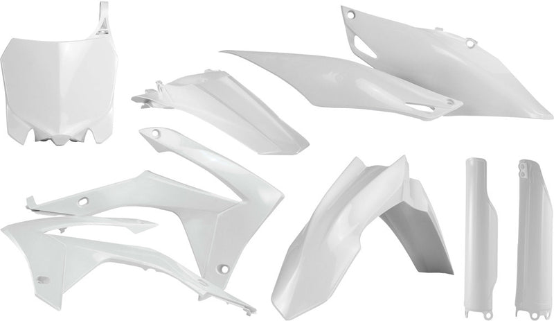 Acerbis Full Plastic Kit White - 2314410002 Honda CRF450R / CRF250R 2013-2017