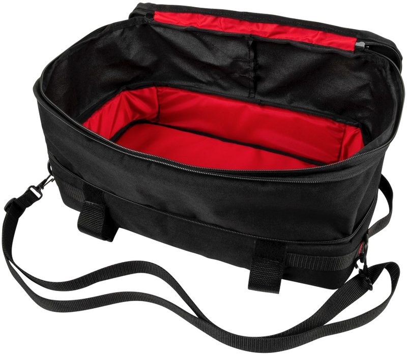 Moto Pockets 750-02119 10018 PANNIER BAG BLACK 17.5"X10"X4"