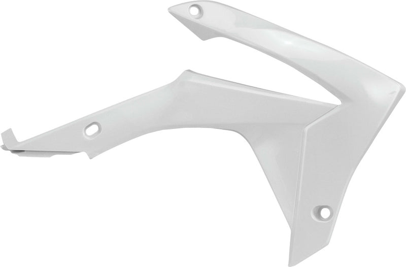 Acerbis Radiator Shrouds White - 2314370002 Honda CRF450R / CRF250R 2013-2017