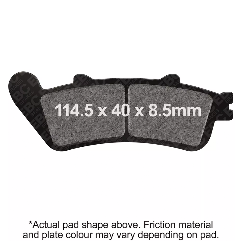Ebc Brake Pads Double-H Sintered - FA725HH Yamaha Star Eluder / 250 Star 2018-2019