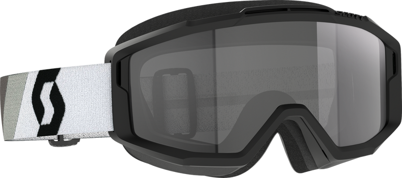 Scott 51-5650 285538-7702053 SPLIT OTG SAND DUST GOGGLE PREM BLK/WHT DK GREY LENS