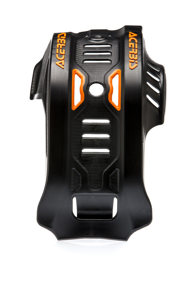 Acerbis Skid Plate Black Orange - 2791645229 KTM EXC-F 450 / EXC-F 500 / XCF 500 / XCF 450 2020-2023
