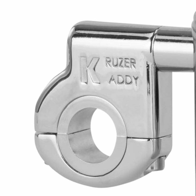 Kruzer Kaddy Bar Mount Clamp Kit Chrome - 125