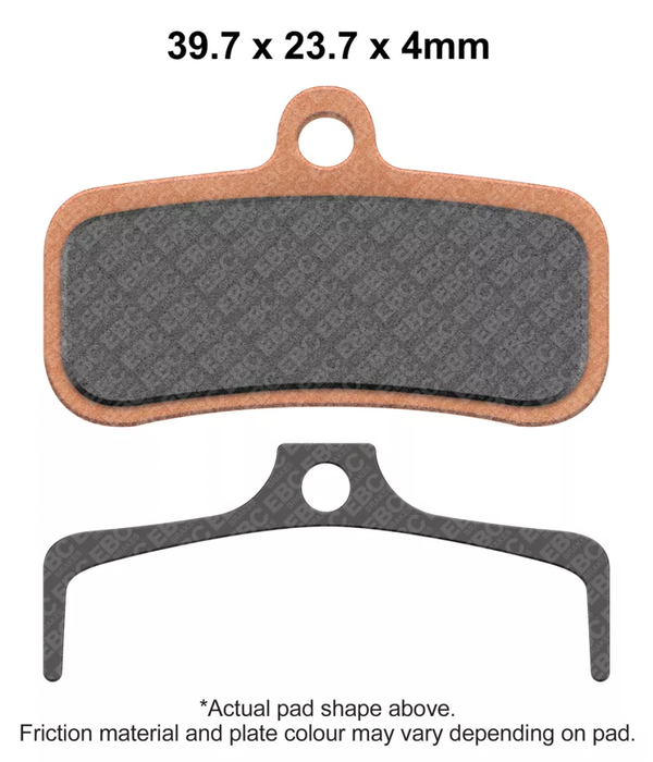 Ebc 15-493H CFA493HH BRAKE PADS E MOTORCYCLE
