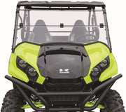QuadBoss 375788 16-22 Kawasaki KRF800 Teryx Windbreak Folding Windshield - User 1