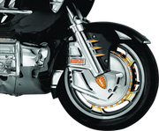 Kuryakyn 7450 Brake Rotor Cover Honda 01-17 GL1800 Chrome - User 1