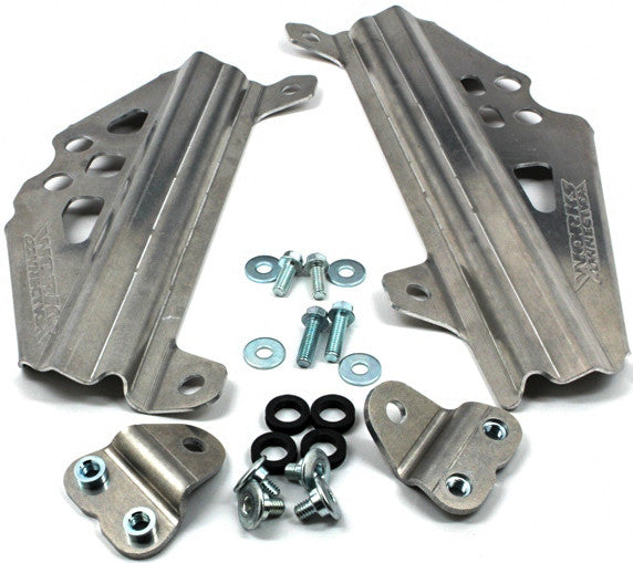 Works Radiator Braces RMZ450 - 18-496 Suzuki RMZ 450 2018-2024