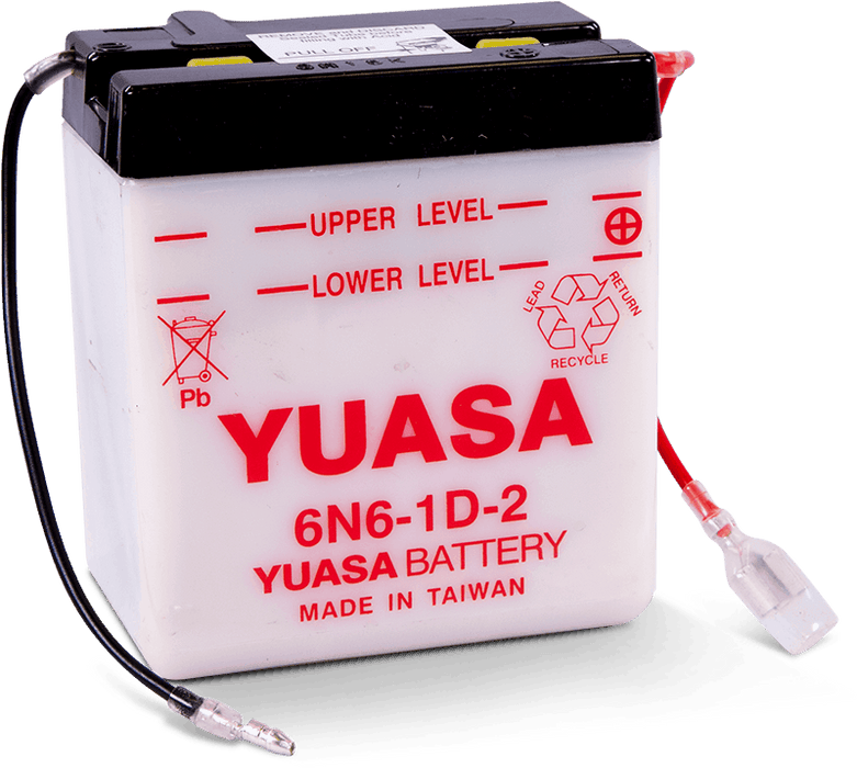 Yuasa Battery YUAM2662B Yuasa 6N6-1D-2 Conventional 6-Volt Battery - User 1