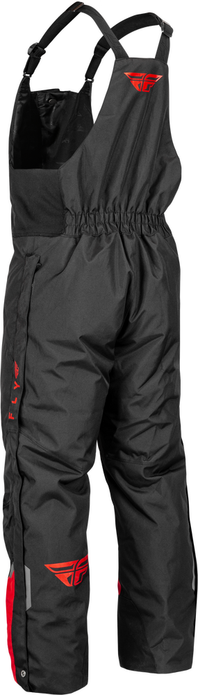 Fly Racing Outpost BIB Black RED MD