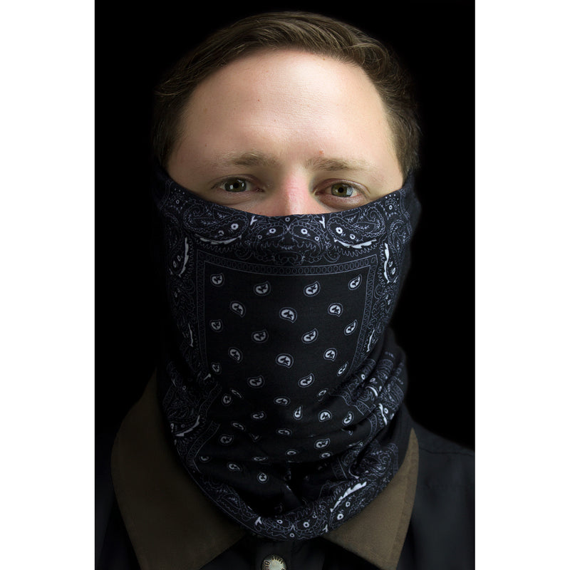 ZAN HEADGEAR 2502-0054 T101 Motley Tube® black paisley
