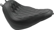 Mustang Motorcycle 76180 Mustang 00-15 Harley Softail Standard Rear Tire Wide Touring Passenger Seat W/studs - Black - Photo - Primary