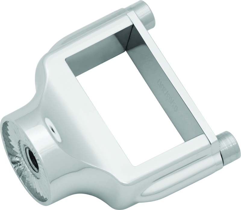 Kuryakyn 3186 Side Mount License Plate Holder Clamp 86-23 XL Models Chrome - Photo - Primary