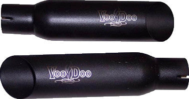 Voodoo Slip-ON Suzuki Black Dual Hayabusa - VEBUSAK8B Suzuki 1300R Hayabusa 2008-2020