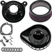 S&S Cycle 170-0442 01-15 Fuel-injected Softail Models Stealth Air Cleaner Kit - Photo - Primary