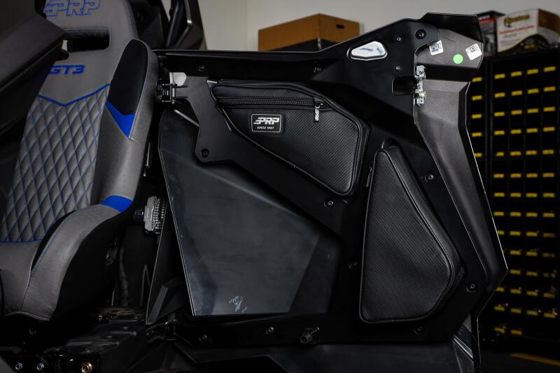 PRP Seats E96-210 PRP Polaris RZR PRO XP4/PRO R4/Turbo R4 Rear Door Bags (pair) - Photo - Close Up