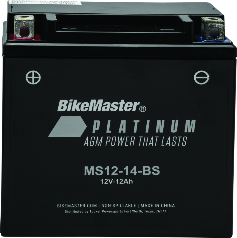 BikeMaster 780713 AGM Battery - MS12-14-BS - Photo - Primary