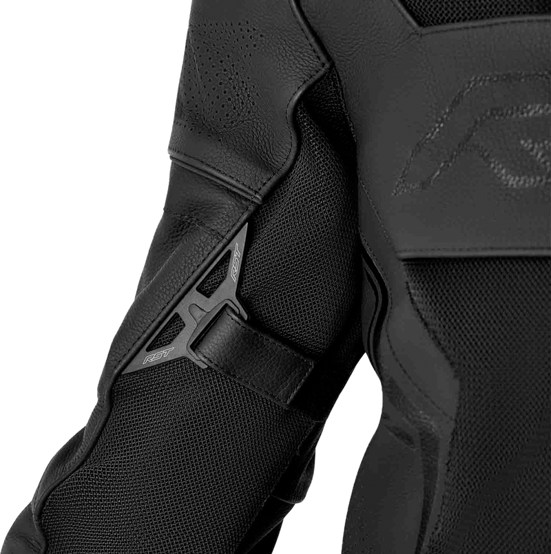 Rst S1 D3O Mesh Leather Jacket Black XS - 103606BLK-38