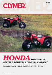 Clymer 27-M455 CM455 REPAIR MANUAL HON ATC250