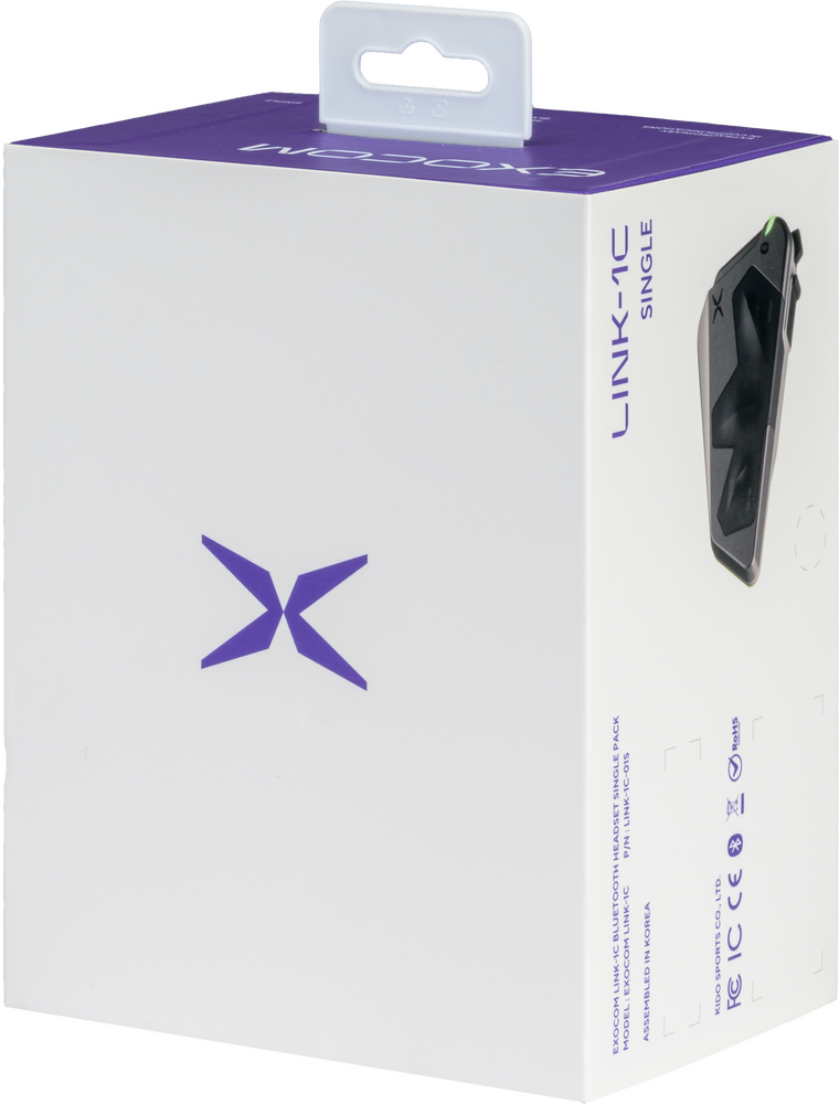 Scorpion Exo 75-1309 EC-LINK1C-S EXOCOM LINK-1C BLUETOOTH COMMUNICATOR (SINGLE PACK)