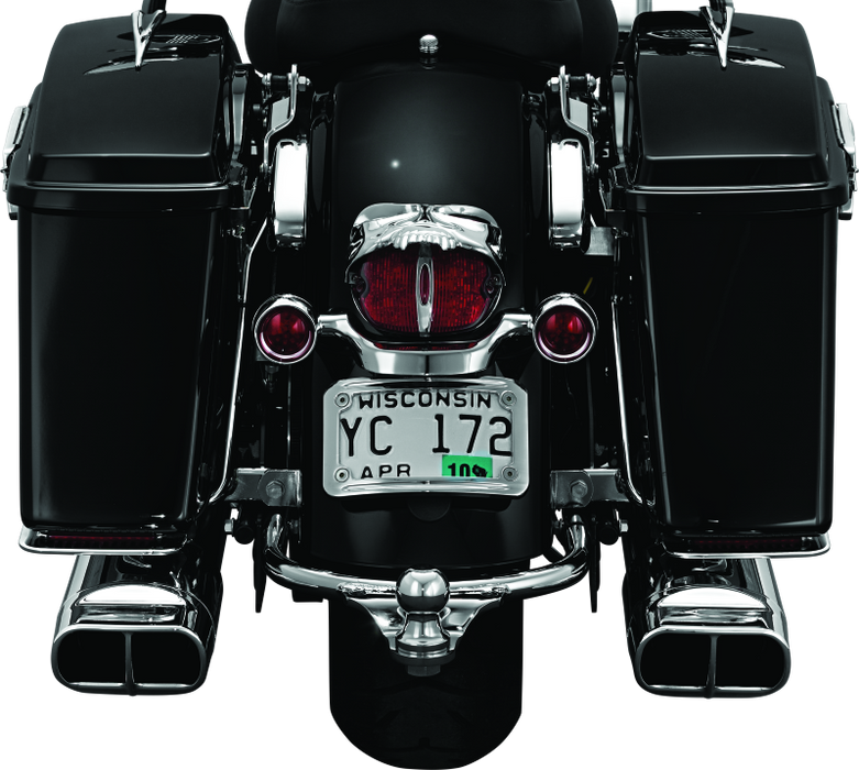 Kuryakyn 9009 Zombie Taillight Cover Chrome - User 1