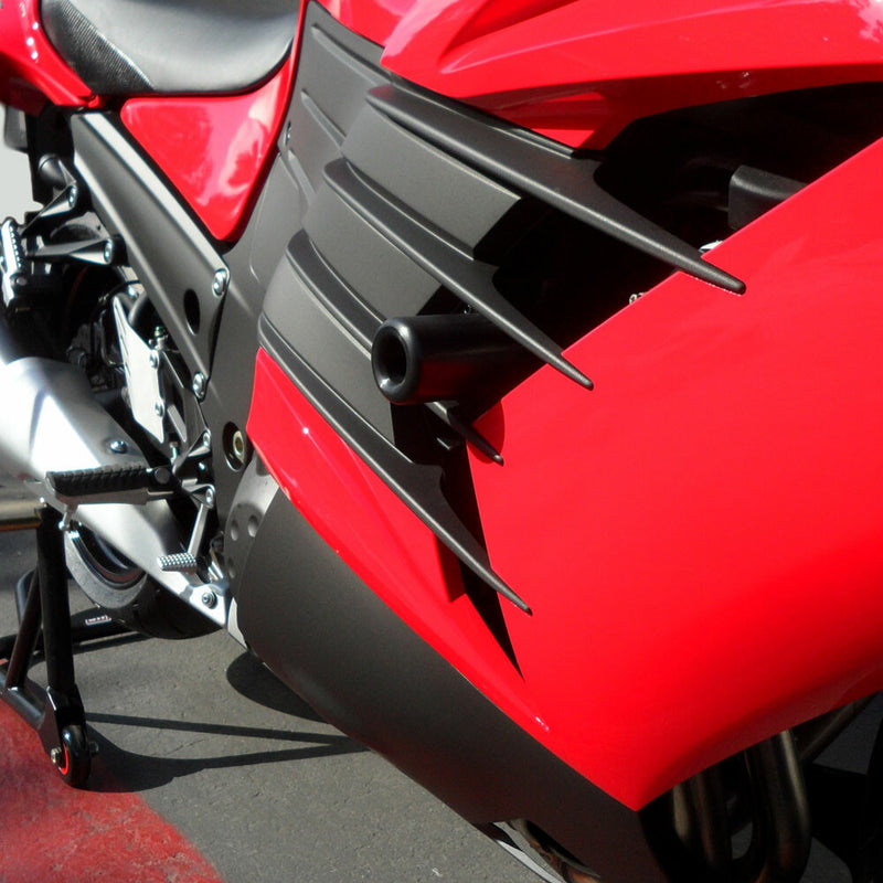 Shogun Frame Sliders NO CUT Black - 750-4719 Kawasaki Ninja 2012-2021