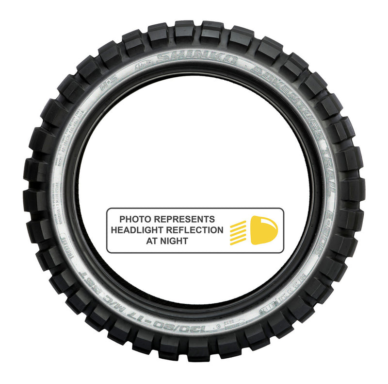 Shinko 87-4716 87-4716 TIRE 805 DUAL SPORT REAR 130/80-17 65T BIAS TL REF