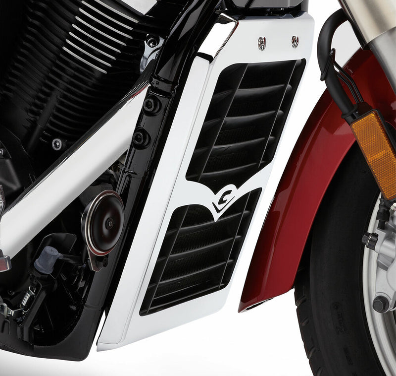 Cobra Radiator Cover Chrome Yamaha Stryker - 05-9370 Yamaha 1300 Stryker / Stryker 2011-2017