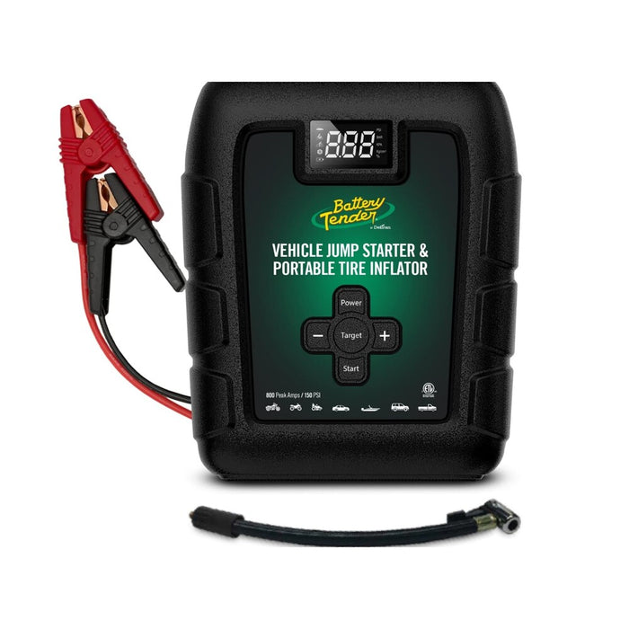 Battery Tender 56-1328 030-3010-WH 800A 12V LITHIUM JUMP STARTER & TIRE INFLATOR