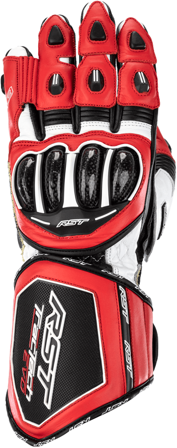 Rst 556-2666411 102666RED-11 TRACTECH EVO 4 CE GLOVE RED/WHITE/BLACK XL