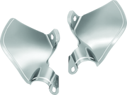 Kuryakyn 5789 Saddle Shields Heat Deflectors 18-Up Softail Models Smoke - Photo - Primary