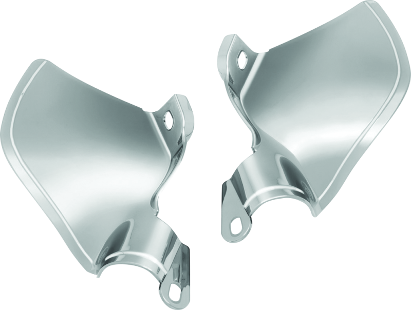 Kuryakyn 5789 Saddle Shields Heat Deflectors 18-Up Softail Models Smoke - Photo - Primary