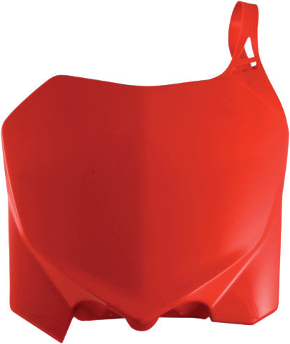 Acerbis Front Number Plate RED - 2141850227 Honda CRF450R / CRF250R 2009-2013