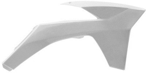 Acerbis Radiator Shrouds White - 2314250002 KTM Dirt Bikes 2013-2016