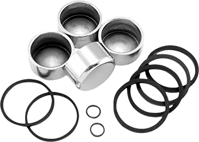 Cycle Pro 19143 Caliper Rebuild Kit With Pistons Front Rear BT XL - 19143M For Harley Motorcycles 2000-2007
