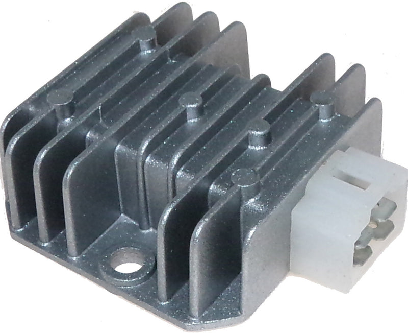 Mogo Parts 609-1566 08-0408 VOLTAGE REGULATOR 4-PIN GY6 50-1500CC