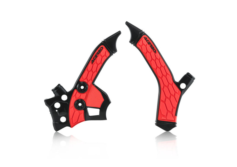 Acerbis X-Grip Frame Guards Black RED - 2726851042 Honda CRF250L 2013-2020