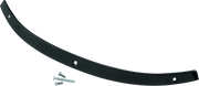 Kuryakyn 1389 Smooth Windshield Trim 14-Up Touring Gloss Black - Photo - Primary