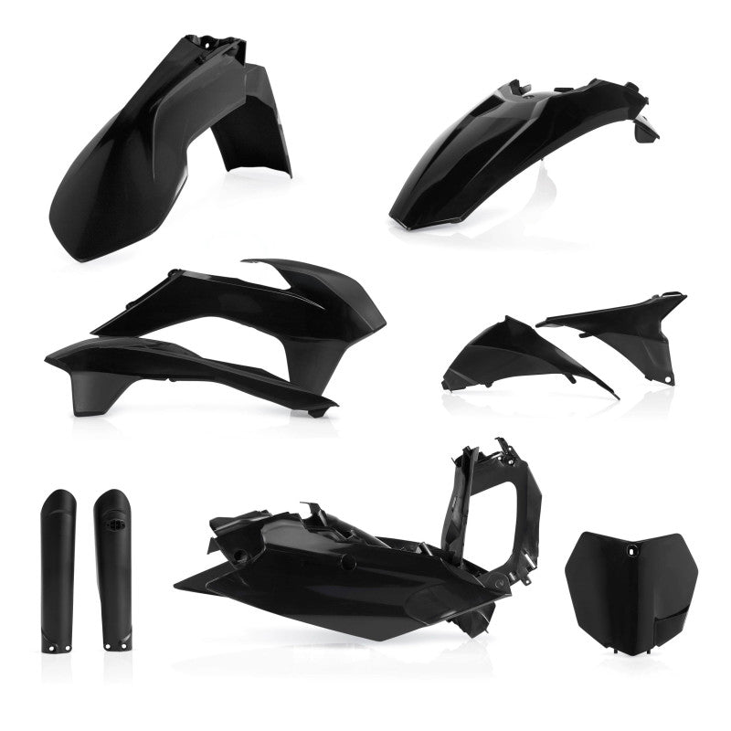 Acerbis 2403090001 15-16 KTM SX125/150/ SX250/XC/ Sx-f/xc-f Full Plastic Kit - Black - Photo - Primary